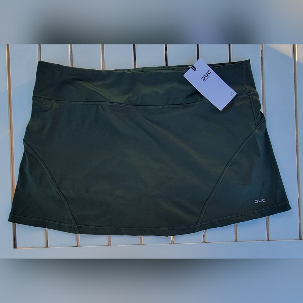 NWT DUC Avalon Women's Tennis Skort (Pine-Green) Size Large